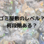 ゴミ屋敷をレベル別に解説!片付ける前に知っておきたい4つの段階