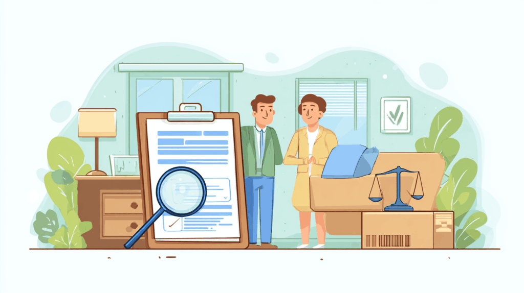 ゴミ屋敷片付けの見積もり診断とは?イラスト